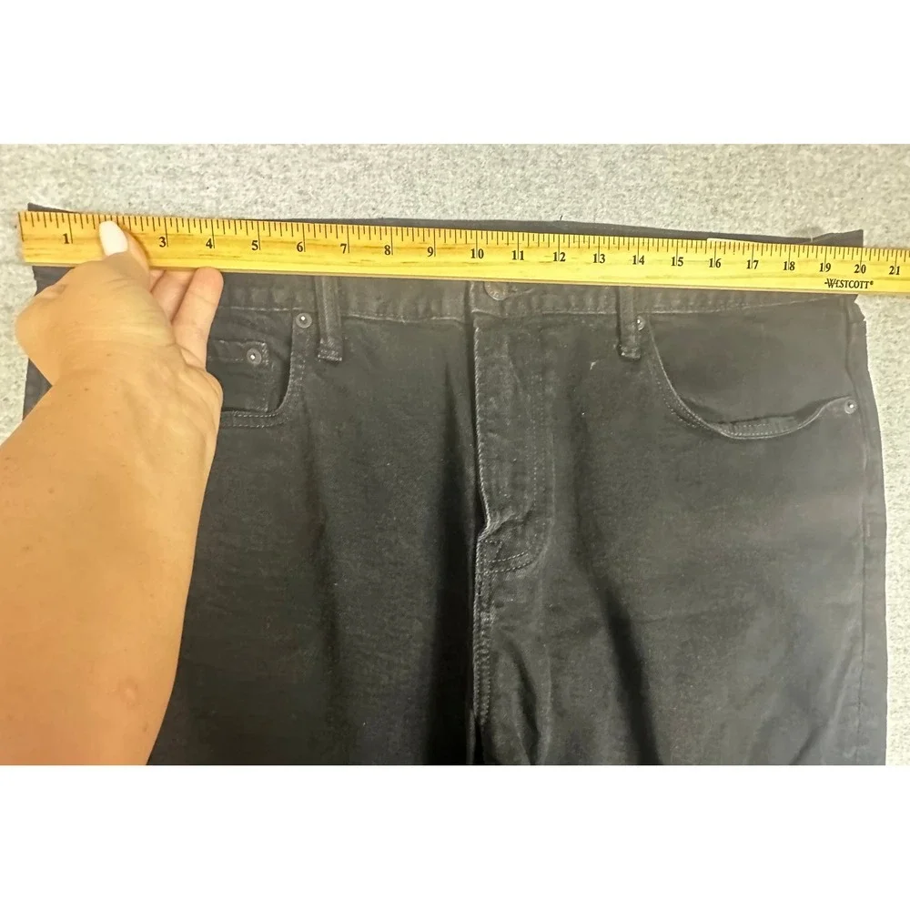 Gap Slim Gapflex Jeans Mens 40x30 Black Denim Pants Stretch